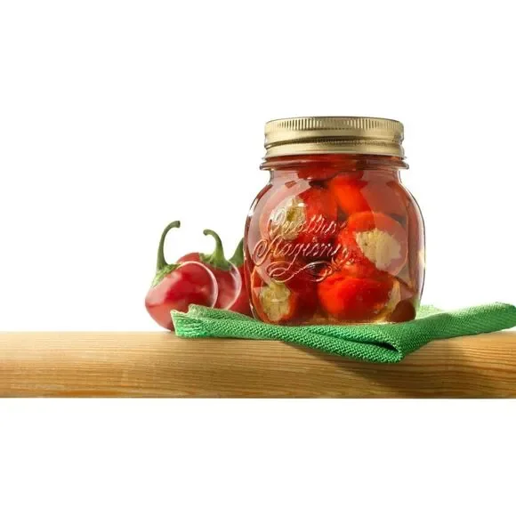 Bormioli Rocco Quattro Stagioni Small Glass Mason Jars 8.5, Set of 12 - Picture 7 of 10